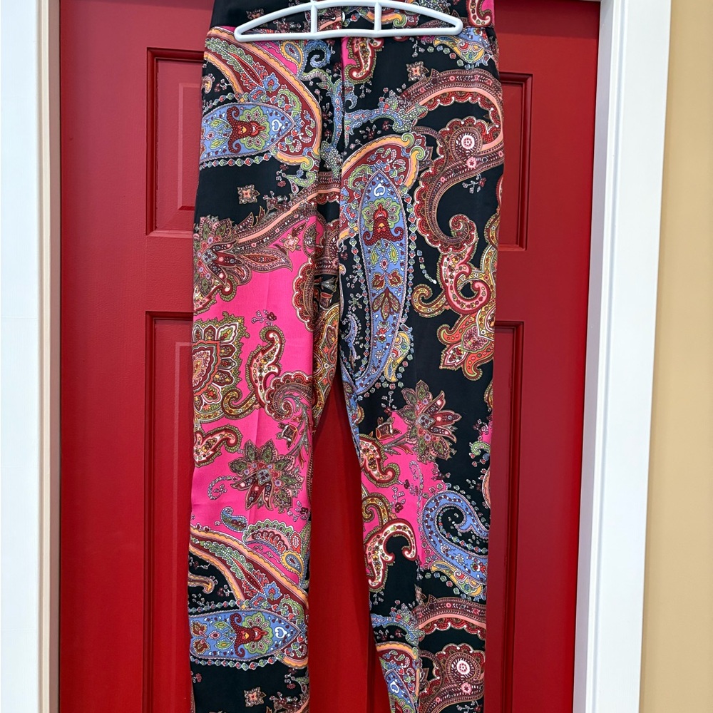 Vilagallo Multicolor Paisley Trousers